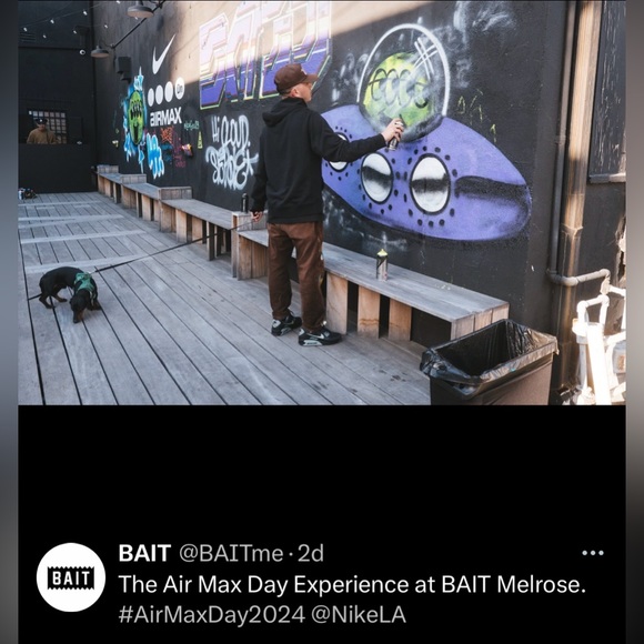 NEW 3/26 BAIT x NIKE Air Max 2024 Mutant Max Purple Toy Figurine SEALED AR EXPER - Picture 6 of 13